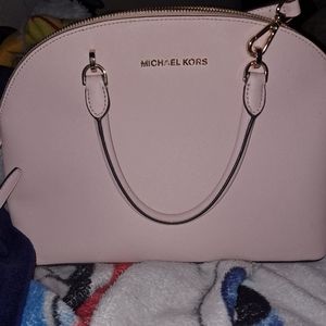 Michael kors dome satchel bag